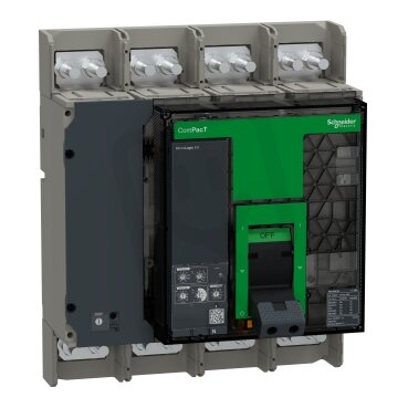 Kompaktní jistič ComPacT NS1600N 50kA 4P 1600A pev. manual, 5.0