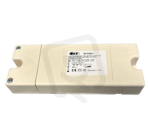 Elektronický transformátor pro halogenové žárovky Wonder 35-105W QLT W105K