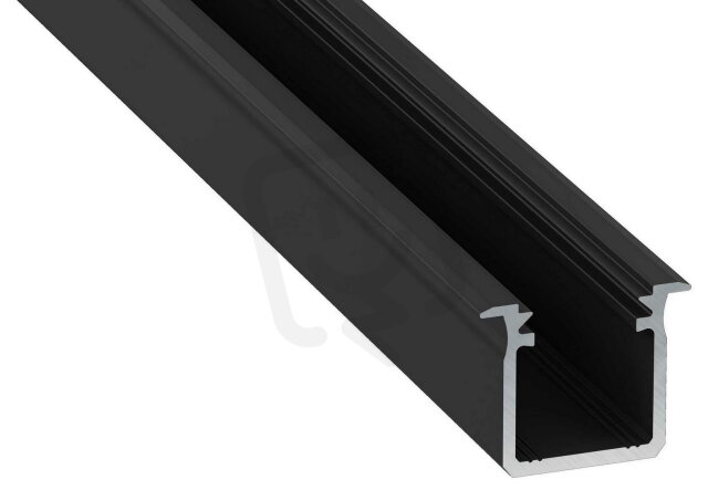 Hliníkový profil AL-PROFIL G BLACK 2M (10-0072-20) GREENLUX GXLP1043