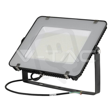 LED reflektor V-TAC 200W SLIM Black Body 6400K 120LM/W VT-206