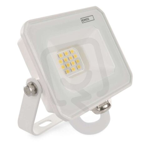 LED reflektor SIMPO 10 W, bílý, neutrální bílá EMOS ZS2213W