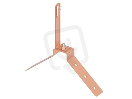 Držák na hřeben drát 8/10mm L-200-260mm materiál Cu GROMTOR 406214