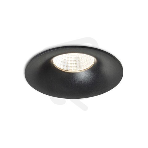 FLEUR IP54 DIMM zápustná černá 230V LED 15W 60° IP54 3000K RENDL R14233