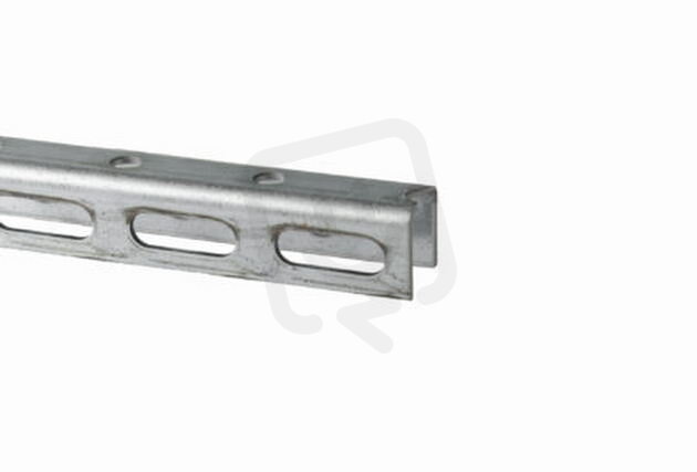 Děrovaný profil U 30x30x30x3000mm 2,0, pozink KOŇAŘÍK 32630623