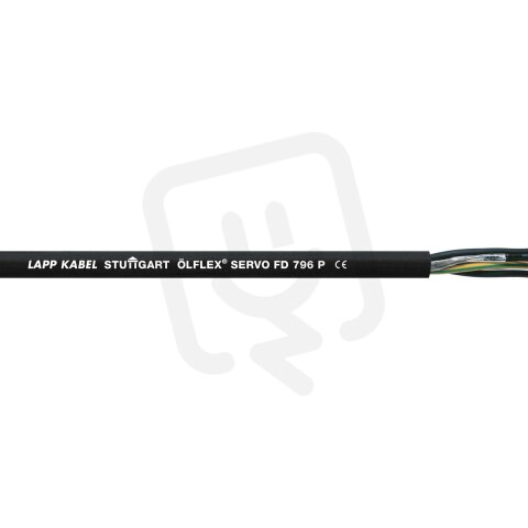 Servokabel ÖLFLEX SERVO FD 796P 4G1,5+(2x1,5) LAPP 0025319