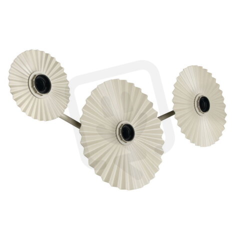 DECOR PLISSEE WALL 3 x E27 Beige OSRAM 4058075852013