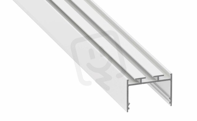 Přisazený/závěsný AL profil AL-PROFIL ALBA WHITE LACQUERED 1M GREENLUX GXLP2100