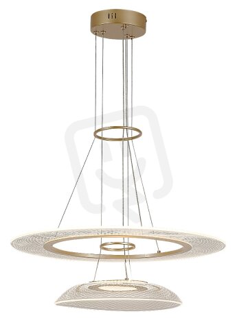 Závěsné svítidlo ZOFRAEL zlatá LED 36W IP20 RABALUX 72412