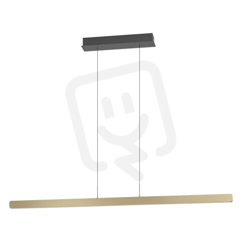 Závěsné svítidlo CIGGIANO LED-CCT 30W IP20 hnědá EGLO 390499