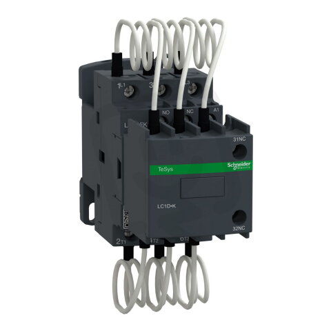 Kompenzační stykač, TeSys Deca, 12,5k VAR 400 V/50Hz, 400 V AC cívka LC1DFKV7