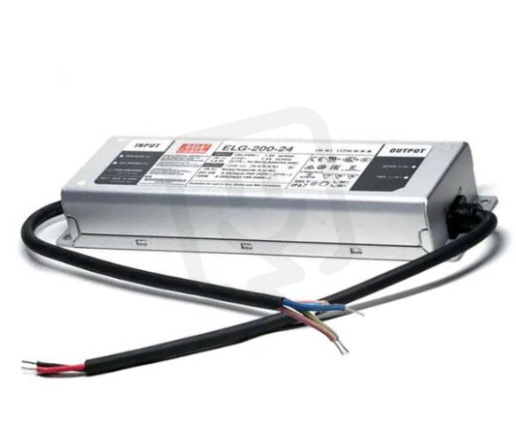 Napěťový zdroj pro LED 201W 54V 3720mA MEAN WELL ELG-200-54-3Y