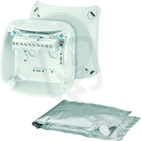 Kabelova rozvodka 1,5-4 mm2, 3f, 6 mm2 1f, 5pol., šedá HENSEL WP 0404 G