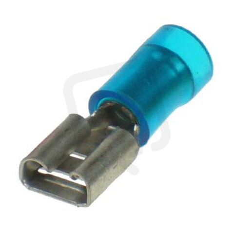 Objímka plochá poloizolovaná, 1,5-2,5mm2/4,8x0,8mm PA (BF-F408/PA) OPP 2,5-48/PA