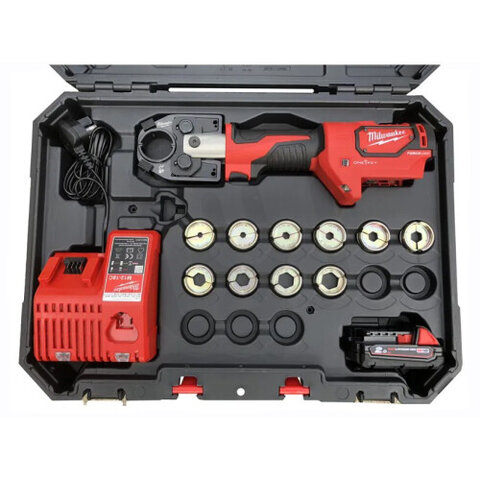 Elektrohydraulické lisovací kleště s čel M18-HCCT-201CA CU