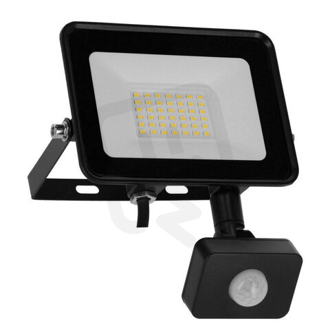 LED reflektor s čidlem ORO ZONA LED 30W NW B PIR LED-POL ORO33072