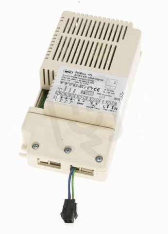 230V-12VDC RGB driver 45W DMX / control QLT A40RGBOX450B