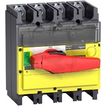 Schneider 31195 INV630 4P s červenou rukojetí