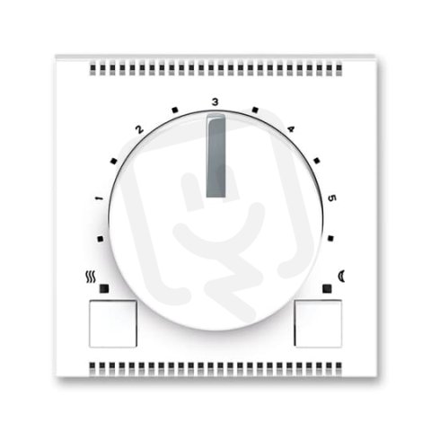 Termostat univerzální otočný 3292M-A10101 44 bílá/ledová šedá Neo ABB