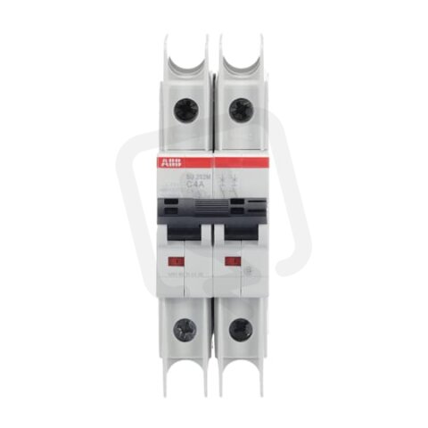 ABB SU202M-C4 jistič char. C 10kA 4A 2P  dle UL489 a CSA 22.2 No. 5