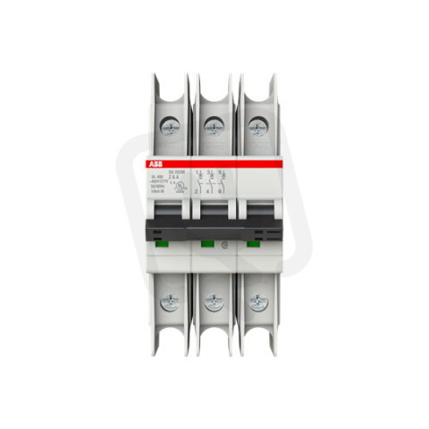 ABB SU203M-Z6 jistič char. Z 10kA 6A 3P  dle UL489 a CSA 22.2 No. 5