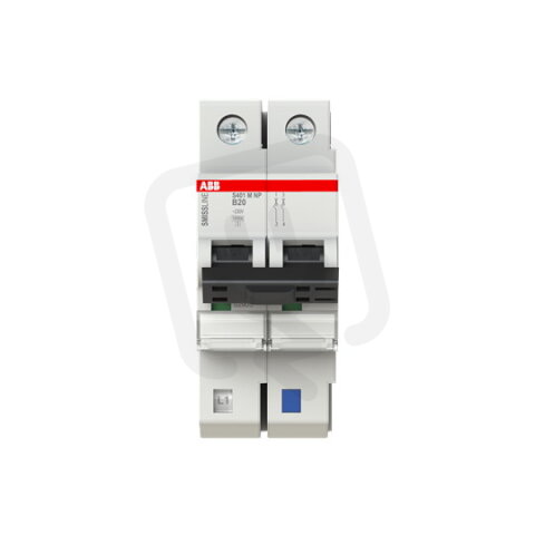 S401M-B20NP Jistič 1 pólový NPB 20A 10000 230/400V ABB 2CCS571103R8205