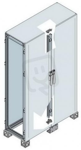 Skříň IS2 s plnými dvoukřídlými dveřmi s