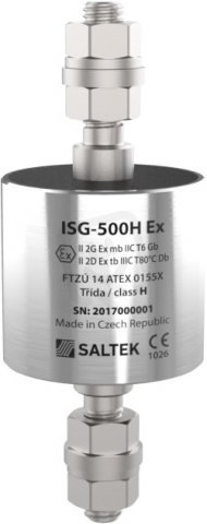 ISG-500H Ex oddělovací jiskřiště do Ex zón 100 kA (10/350) šrouby SALTEK A04109