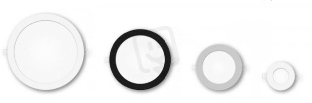 SLIM WHITE d240mm 17W/3000K Mivvy Lighting SLM24HEL3KW