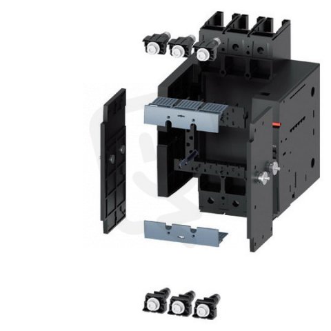 SIEMENS 3VA9123-0KD00 Výsuvné zařízení 3pól, pro 3VA20, 3VA21, 3VA22