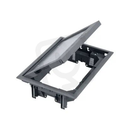Podlahová krabice FB obdélníkový 8×K45 5mm šedá 85mm116mm IK08 FB24005/1