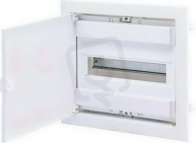Zapuštěná rozvodnice s plechovými dvířky ECG14H 14M (1x14) IP40 ETI 001101160