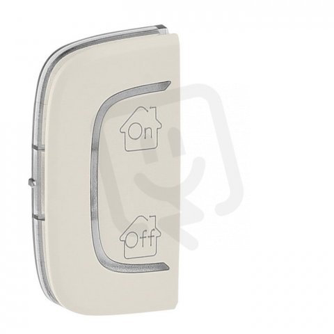 VALENA ALLURE KRYT PRO MYHOME_UP SYMBOL ON/OFF LEVÝ 1MODULOVÝ BÉŽOVÝ LEGRAND
