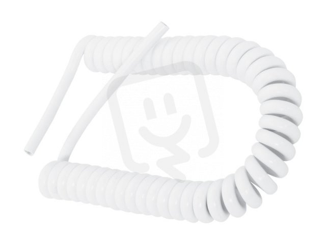 KPK 4x0,75 DL kabel délka 60 - 140 cm - dlouhý - bílý TREVOS 13414