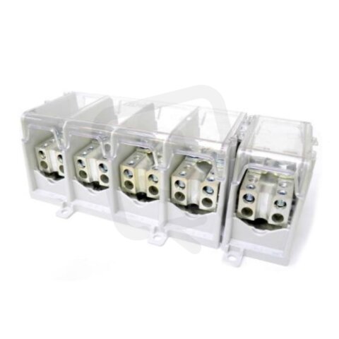 Blok DTS (5x)35/(5x)8x16 šedý ELEKTRO BEČOV UD5035