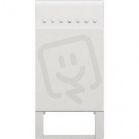 BTICINO LIVINGLIGHT KRYTKA PRO PODSVĚTLENÝ SYMBOL BÍLÁ N4915TN