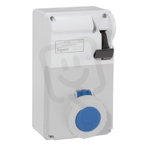 ZÁS.BOX 220V, 3K, 16A, VYPÍNAČ LEGRAND 056621