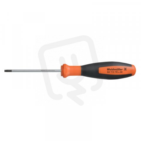 Šroubovák Torx SD T15 TR X 80 WEIDMÜLLER 2749510000