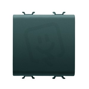 CHORUS Vypínač řazení 7, 250V, 16A, 1pólový, 1 modul, černý GEWISS GW12101