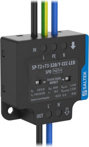 SP-T2+T3-320/Y-CCC-LED modul s přepěťovo SALTEK A06245