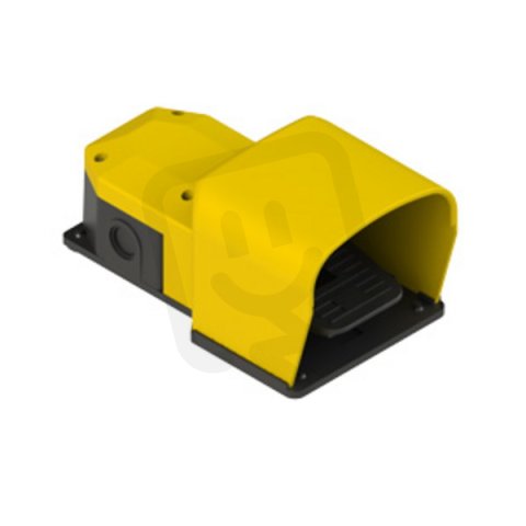 Nožní spínač PX10401, žlutý, IP65 (2NO+2NC kluzné) PIZZATO PX10401