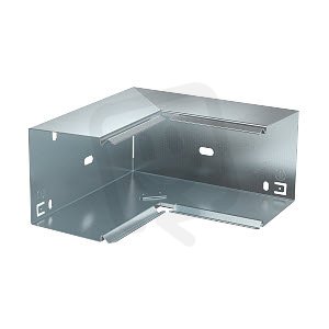 Vnější roh OBO LKM I80080FS s vrchním dílem 80x80mm Ocel pásově zinkováno