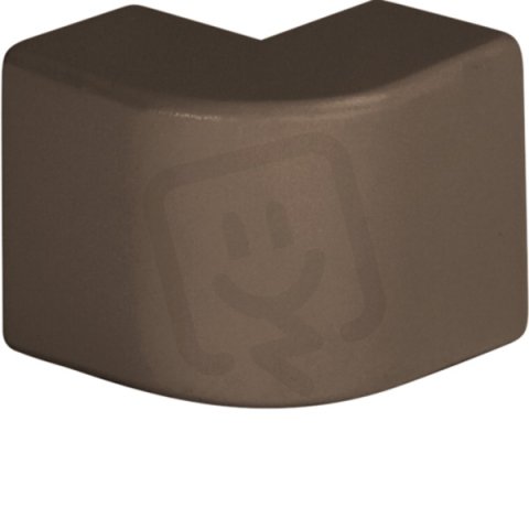 AEM 25X17 B 03199 Pevný vnější roh pro minikanály 25x17 - hnědá IBOCO B03199