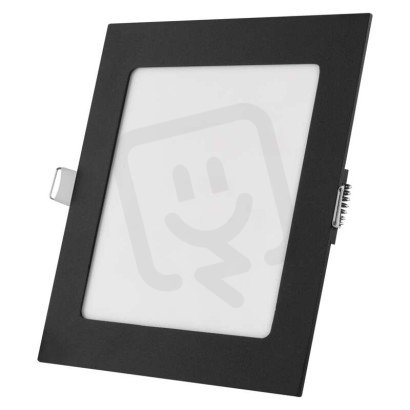 LED vestavné svítidlo NEXXO, čtvercové, černé, 12,5W, se změnou CCT EMOS ZD2333