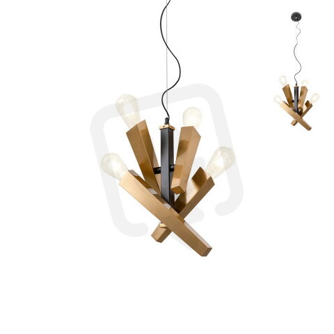 GALEA SU 1.4X40W E27 BLACK/ANTIQUE BRASS