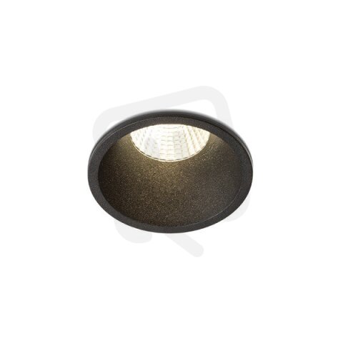OWEN DIMM zápustná černá 230V LED 7W 45° IP54 3000K - 1800K RENDL R13668