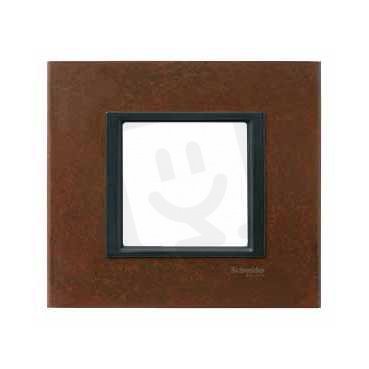 Schneider MGU68.002.7A3 Krycí rámeček Class jednonásobný, Corten Steel Oxyde