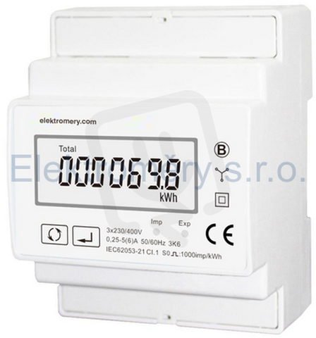 Elektroměr SDM 72CT-D x/5A třífázový E805