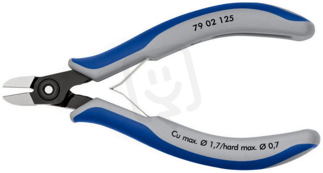 Přesné boční štípací kleště na elektroniku 125 mm KNIPEX 79 02 125