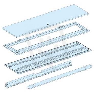 Schneider 08349 Propojovací oddíl IP55, Š=300mm, 33 výškových dílců