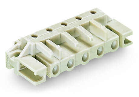 Pružinová svorkovnice THT úhlová 7,5 mm šedá 6pól. WAGO 722-836/047-000